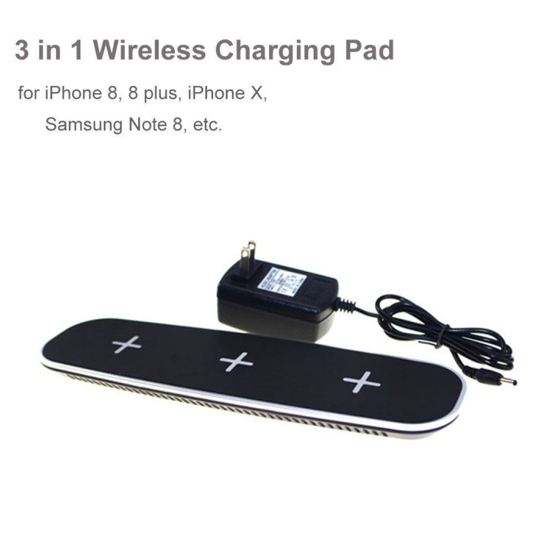 Qi Wireless Pad Station Fast Charger